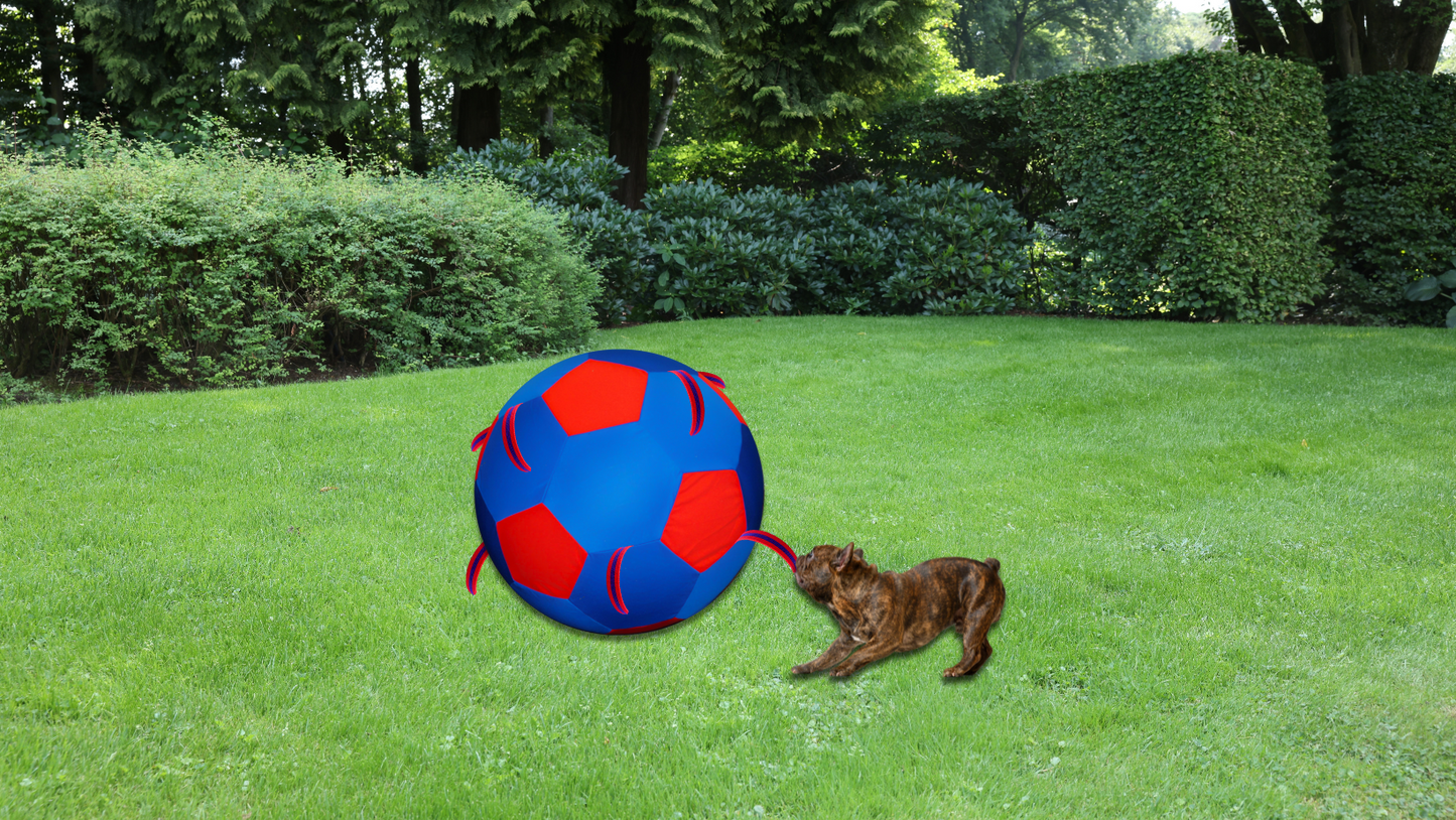 25" Jumbo Dog Ball Cover With Chew Straps